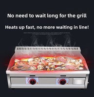 Machine combinée électrique professionnelle en acier inoxydable pour cuisines commerciales, avec wok, friteuse et plaque de cuisson plate, double alimentation à induction