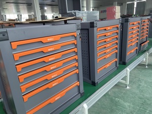 421Pcs Chuyên Nghiệp 7 Ngăn Kéo Con Lăn Bộ Công Cụ Hộp Lưu Trữ Công Cụ Xe Đẩy Tủ Với Sửa Chữa Xe Herramientas Công Cụ - Product Image 6