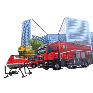 Hino HOWO <span class=keywords><strong>6x4</strong></span>โดรนปีกคงที่ยานพาหนะขนส่งที่ใช้สำหรับขนส่งโดรนแบบรุม - Product Image 1