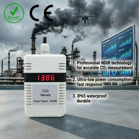 Moniteur de qualité de l'air extérieur étanche CODA CDW-12A avec capteur de CO2 NDIR pour la sécurité des villes intelligentes et des parcs industriels