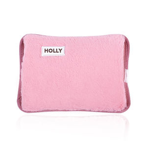 Anti-déflagrant rechargeable sac de chaleur de couverture en fausse fourrure avec bouteille d'eau chaude électrique - Product Image 1