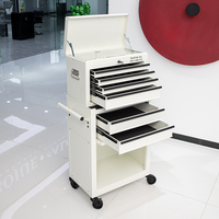Bojue Neues Design Salon-Möbel Friseursalon-Schrank Moderner Gold-Salon-Werkzeugwagen Metall-Friseurschrank mit Schublade