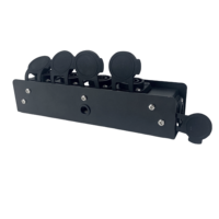 FCONNR Powercon True1 Splitter: Boîte de distribution en acier 1-In 4-Out pour les événements en direct