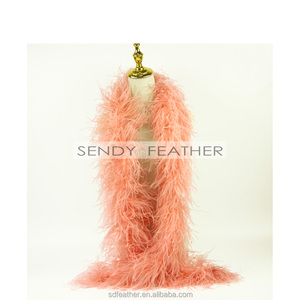 Boa en plumes d'autruche blanche, pour décorations, 8 plis, bouclés, de turquie, bon marché, pour décoration, meilleure qualité, offre spéciale