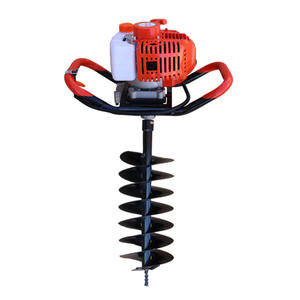 Máquina perforadora de tierra de grado industrial de 4 tiempos con componentes metálicos de alta resistencia en oferta - Product Image 2