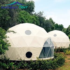 Tente igloo de glamping géodésique de couverture de PVC imperméable extérieure d'hiver moderne de vente chaude pour l'événement extérieur - Product Image 5