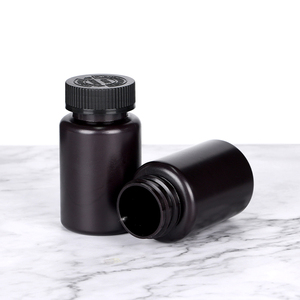 Botella de HDPE Mate de 100ml, 120ml, 150ml, 200ml para Vitaminas y Medicamentos con Tapa de Rosca Dorada/Plateada, Grado Farmacéutico - Product Image 3