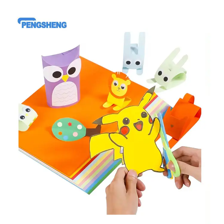 180g A4 carton coloré enfants à la main Origami impression papier épaissi purée peinture copie papier pour le bureau de l'école