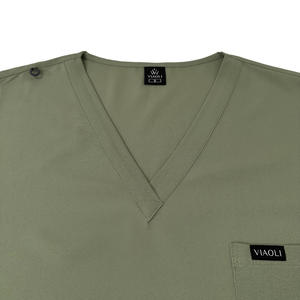 Conjunto de Uniformes de Enfermeira Pullover Fashion com Logo Privado, Uniforme Médico de Hospital com Calças Jogger - Product Image 5