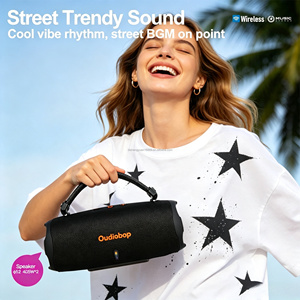 Altavoz Portátil Pequeño Master Sound, Reproductor de Música Portátil con Bluetooth, Asa de Transporte Integrada, para Playa, Piscina, Picnic - Product Image 3