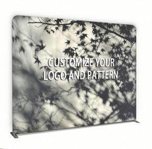 Hot Selling Custom Eco-Friendly Pop <b>Backdrop</b> 10x10ft Straight <b>Frame</b> Tension Fabric Display for Trade Promotional Party Supplies - Product Image 5