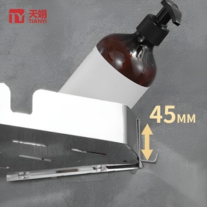High Quality Bathroom Wall Mount Stainless Steel Shower <b>Shelf</b> Triangle <b>Corner</b> <b>Shelf</b> - Product Image 4