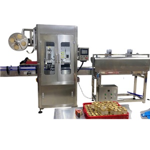 380v 50HZ acier inoxydable automatique électrique manchon thermorétractable boîtier de Machine d'étiquetage haute vitesse 4000-5000 BPH bouteille 1 an - Product Image 4