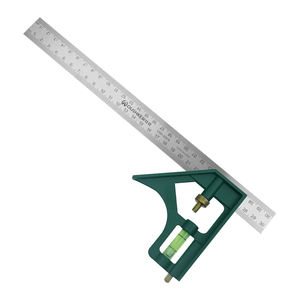 Règle carrée combinée en acier inoxydable à prix d'usine, très vendue, mini niveau pour la mesure métrique - Product Image 1