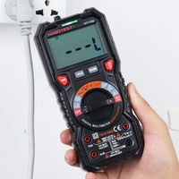 Habotest HT118E 20000-Count High Precision Digital Multimeter True RMS 1000V DC/10A LCD Dual Display Double Color Backlight for