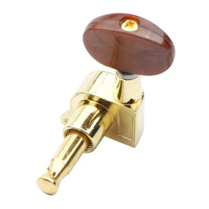 Bộ chỉnh dây đàn <span class=keywords><strong>guitar</strong></span> vàng kín 3R3L, khóa chỉnh dây, núm chỉnh, đầu máy chỉnh dây cho đàn <span class=keywords><strong>guitar</strong></span> acoustic, điện - Product Image 5