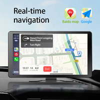 Système BSD à écran tactile 10.1 pouces 4CH AI détection active d'angle mort camion DVR système BSD prise en charge IOS Android Auto