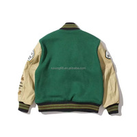 Chaqueta Varsity de Béisbol Personalizada con Letras Bordadas en Chenille, Chaqueta Bomber Varsity para Hombre