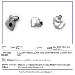 Carcasa de Auriculares de Aleación de Titanio HIFI de Shenzhen, Mecanizado CNC de Cinco Ejes, Mecanizado de Metales Compuestos - Product Image 5