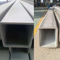 Tubo Cuadrado de Acero Inoxidable de Grado de Ingeniería, Gran Tamaño, 150x150, Sección de Pared Gruesa para Soportes o Estructuras de Equipos
