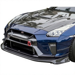 ชุดแต่งกันชนหน้าคาร์บอนไฟเบอร์บางส่วน รุ่นใหม่ปี 2019 สำหรับ GTR R35 แบบ Bolt-On ติดตั้งง่าย ใช้ได้กับรถทั่วไป - Product Image 1
