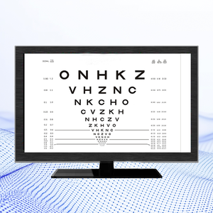 Tableau d'acuité visuelle numérique Elite HD avec télécommande et optotypes multiples pour tests de vision - Product Image 5