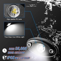 LLevo-luces led resistentes al agua ip68 para coche, chips c-ree, luz de roca para camión, precio de fábrica