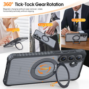 Casing penutup bening transparan asli dudukan magnetik Putar Anti selip 360 tahan guncangan untuk <span class=keywords><strong>Samsung</strong></span> <span class=keywords><strong>Galaxy</strong></span> S25 FE S25 Ultra - Product Image 2