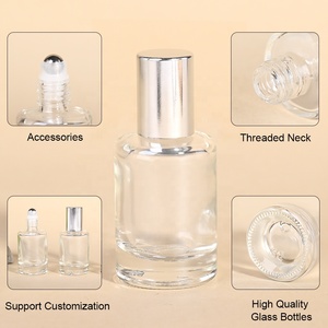 Grosir Pabrik Botol Parfum Minyak Esensial <span class=keywords><strong>Roll</strong></span>-<span class=keywords><strong>on</strong></span> 10ml, Botol Kaca Mini <span class=keywords><strong>Roll</strong></span>-<span class=keywords><strong>on</strong></span> dengan Bola Roller Baja - Product Image 5