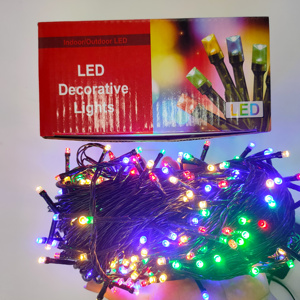 100 200 LED Cổ Tích chuỗi ánh <span class=keywords><strong>s</strong></span>áng vòng hoa giáng sinh ramadan ngoài trời không thấm nước kỳ nghỉ Led trang trí chuỗi ánh <span class=keywords><strong>s</strong></span>áng đèn giáng sinh - Product Image 1