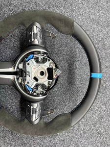 Volant en cuir robuste pour BMW Série F Série <span class=keywords><strong>M</strong></span> Suede MP <span class=keywords><strong>Sport</strong></span> - Modification pour Journée sur Circuit - Product Image 2