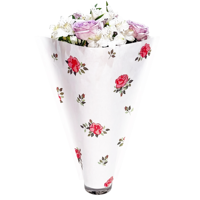 Manchons en papier kraft écologiques jetables pour plantes de Noël, pour l'agriculture et l'horticulture, avec impression flexo