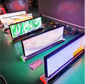 Écran LED extérieur <span class=keywords><strong>HB</strong></span> P4, écran publicitaire sur le toit des taxis, 4G, mur vidéo durable, étanche, installation facile - Product Image 5