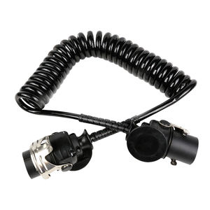 Römork kablo konektörü TPU 12V 13 Pin Spiral tel elektronik uzatma kablosu güç bobin kamyon römork kablo değiştirme için - Product Image 3