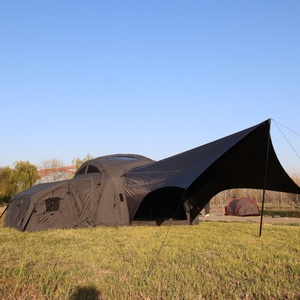 <span class=keywords><strong>Tente</strong></span> gonflable légère et portable à dôme plat pour la randonnée, résistante aux UV, coupe-vent, monocouche - Product Image 1