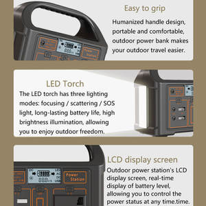 Estación de Energía Portátil de 100W con Batería LiFePO4, Pantalla LCD, Protección Contra Sobretensión/Sobrecarga, para Campismo y Actividades al Aire Libre - Product Image 4