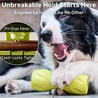 Penyangga Bully Stick PAWLICKO untuk Anjing, Desain Pengunci Pin Baja Membantu Mencegah Penelan Kepala Stick, Penyangga Kunyah Anjing yang Tahan Lama untuk Bully Stick