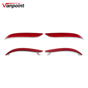 63147183913 63147183914 แถบสะท้อนแสงกันชนหลัง ซ้าย+ขวา สำหรับ <span class=keywords><strong>BMW</strong></span> ซีรีส์ 5 <span class=keywords><strong>E60</strong></span> 528i 535i ปี 2007-2010 มีสินค้าพร้อมส่ง - Product Image 1