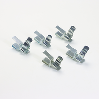 Pinces de bouclier EMC réglables Clip zingué en acier à ressort pour barre omnibus 10*3mm