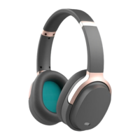 Casque sans fil à réduction de bruit active (ANC) de haute qualité PJT-BEP2318, fabrication de casques sans fil, coussinets d'oreille super doux
