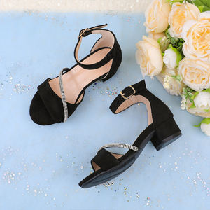 Sandales de princesse pour filles 2025 - Chaussures d'été mignonnes et tendance, respirantes et imperméables avec semelle antidérapante pour l'école et la plage - Product Image 3