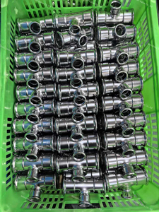 304 thép không gỉ cung cấp nước chữa cháy và thoát nước phụ kiện rãnh ống 90 độ khuỷu tay - Product Image 5