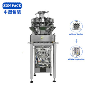 Hoàn toàn tự động salad Trọng lượng máy <span class=keywords><strong>10</strong></span> 14 Mini multihead định lượng máy đóng gói cho các loại hạt <span class=keywords><strong>chip</strong></span> - Product Image 4