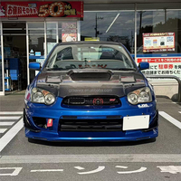 Capot avant en fibre de carbone de haute qualité style YR pour Subaru Impreza 8 2004-2005 GDB, avec aérations, couvercle de moteur, kit carrosserie