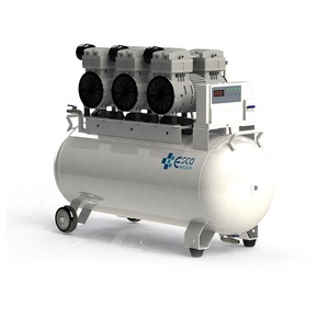 Compresor de Aire Portátil Eléctrico Sin Aceite para Consultorio Dental, Silencioso, con Secador de Aire, Certificado CE Clase II - Product Image 5