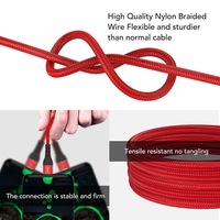 Jianghan-Cable de carga rápida de silicona 3A tipo C, Cable de carga de datos Usb para Android