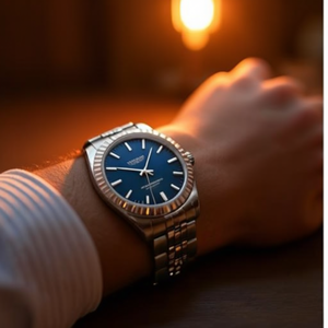 Reloj DALIA Azul y Plateado SH0794BLS01 - Product Image 3