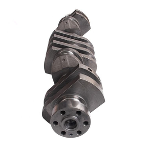 Vilebrequin pour moteur de machines de construction, pièce en acier haute durabilité - Product Image 3