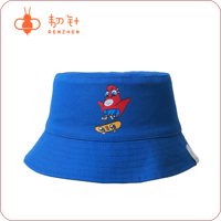 Sombrero de cubo de algodón 100% de alta calidad OEM/ODM Personalización de pescador con bordado 3D Patrón informal para bebés Envío en 5 días
