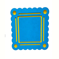 Table de Mahjong flottante pour piscine de 34 pouces avec bord festonné pour les amateurs de Mahjong